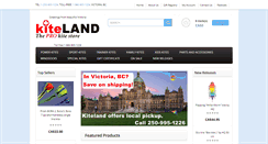 Desktop Screenshot of kiteland.ca
